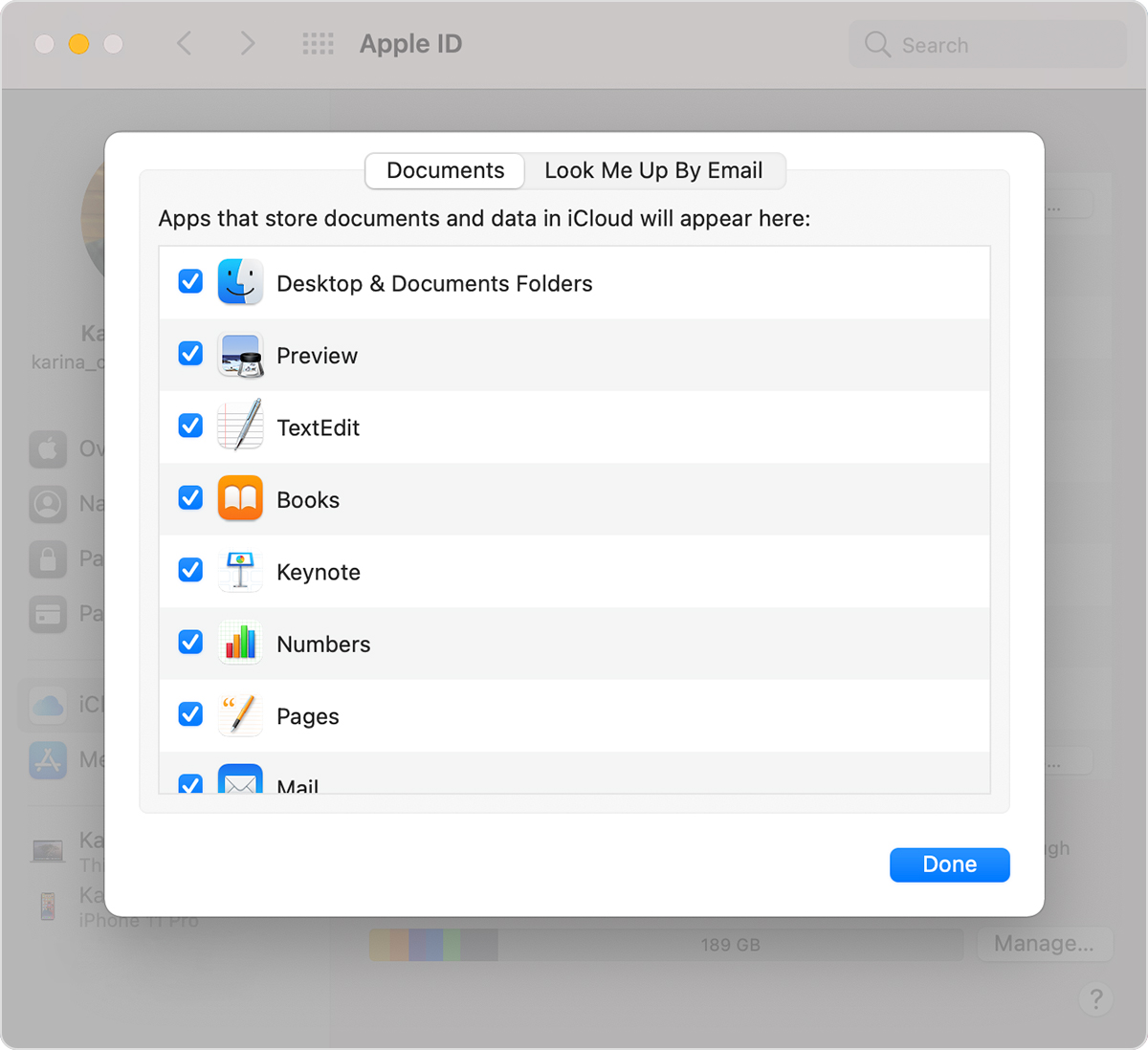 icloud client for mac